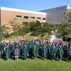 Class of 2021 in regalia