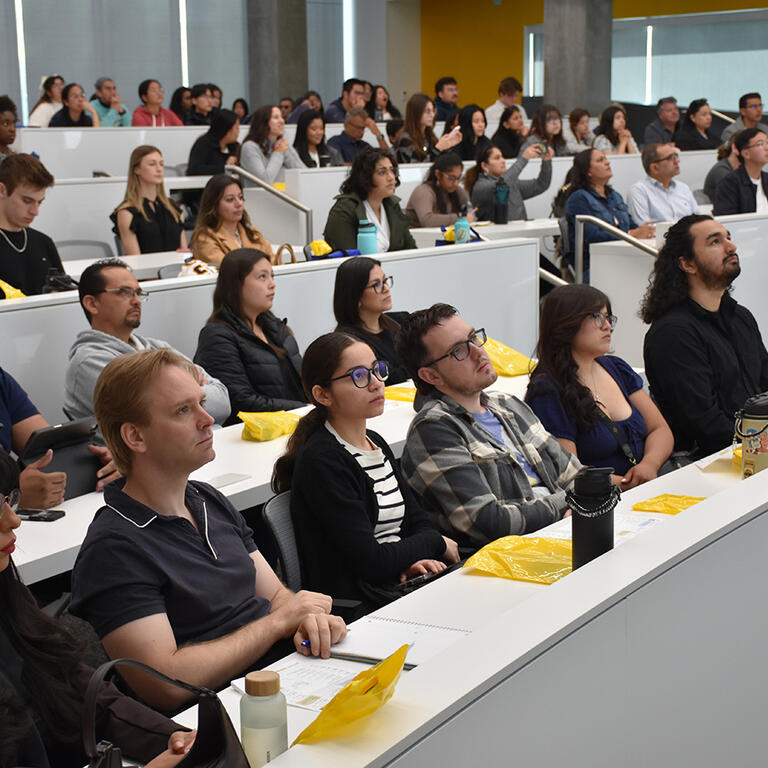 Crowd at the Open House in 2024