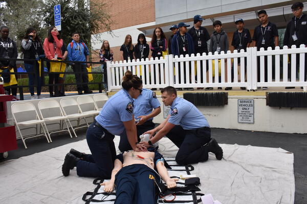 CPR Training at Open House