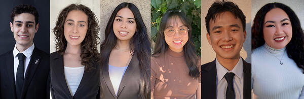 headshots of the cap administrative team