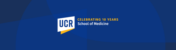 School of Medicine 10th Anniversary Banner